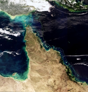 The Great Barrier Reef Australia pillars