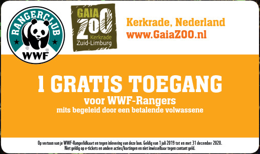 wwf rangerclub gaiazoo NL